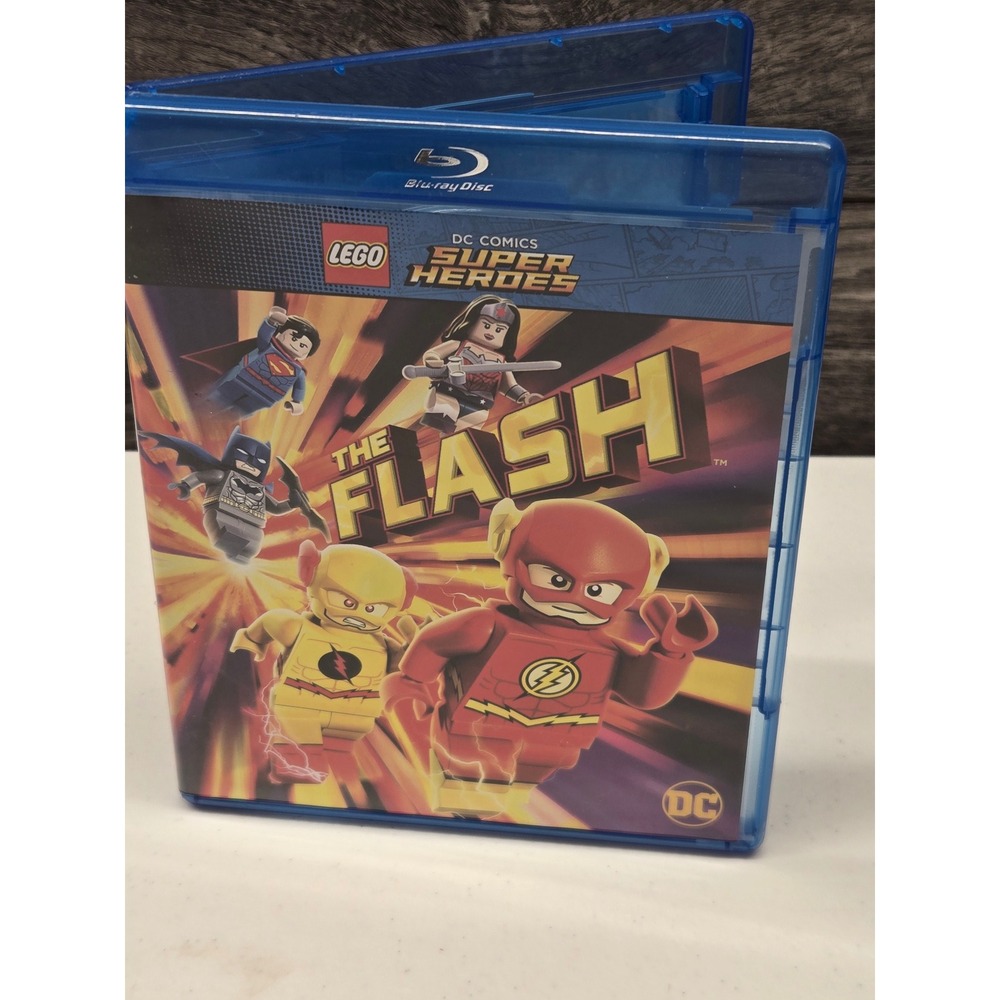 LEGO DC Comics Super Heroes The Flash Blu-ray Movie Animated Justice League